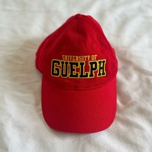 University of Guelph Adjustable Red Hat